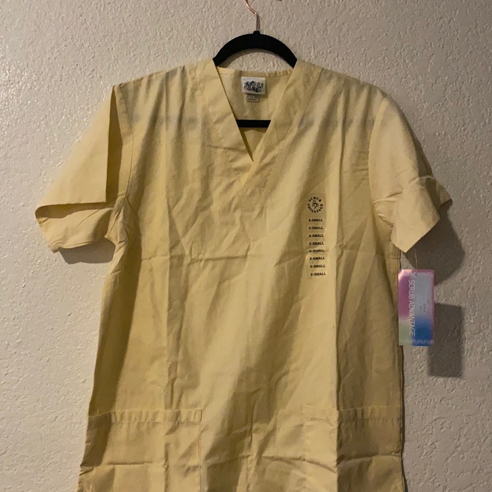 Yellow X-Small Scrubs never worn.